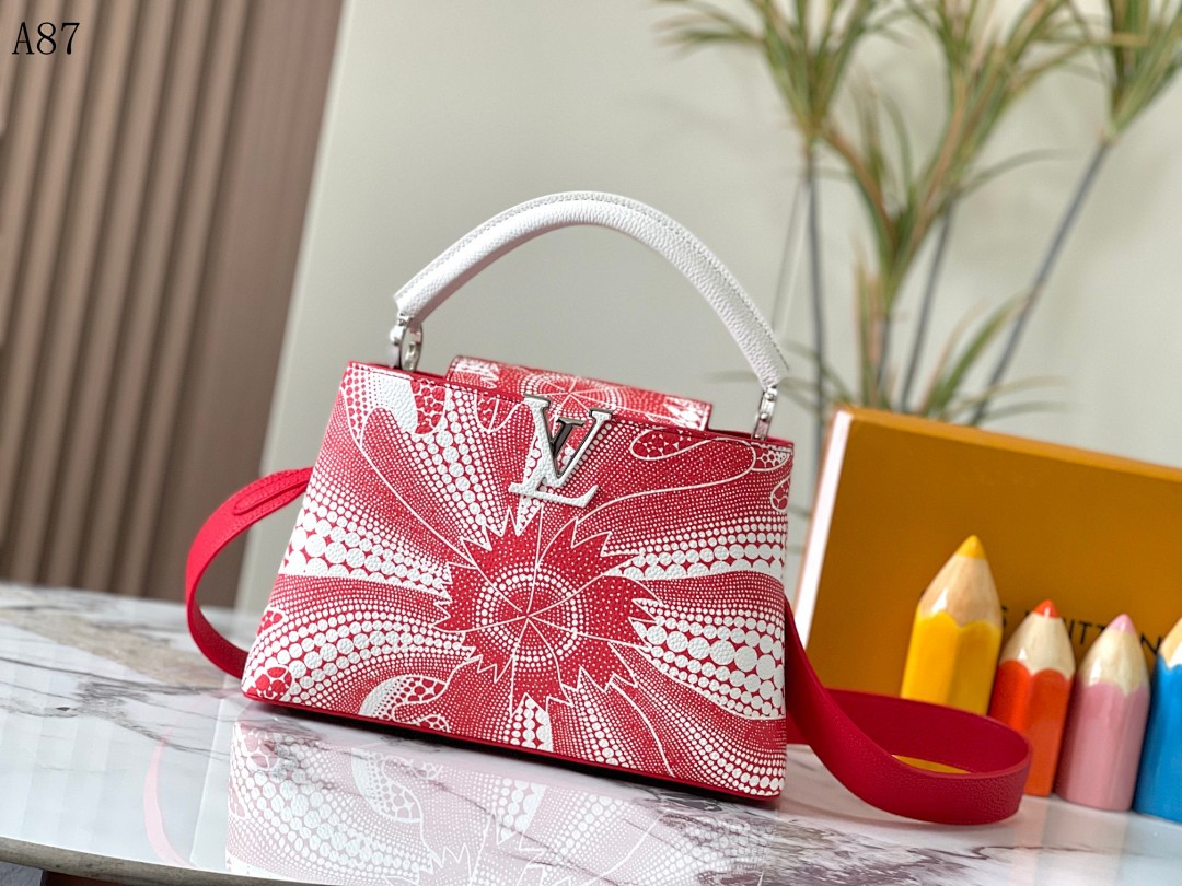 LVutton A87 Capucines Bag #3679 1 LVutton A87 Capucines Bag #3679