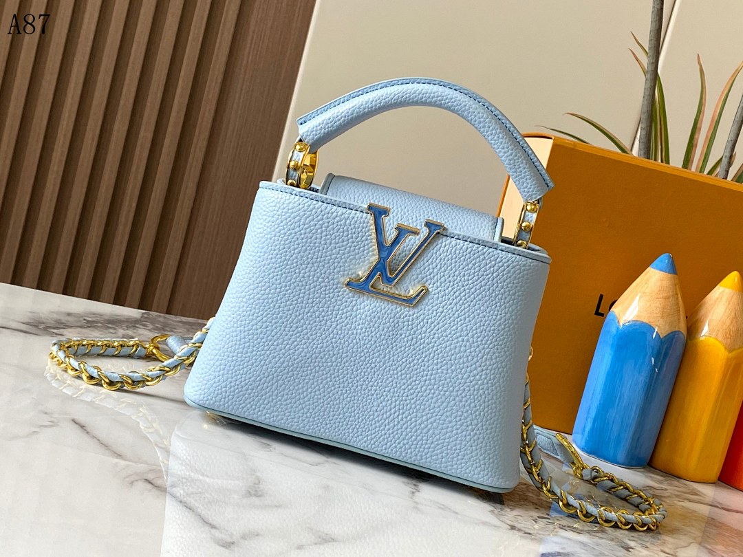 LVutton + A87 + Capucines Mini Bag #4771
