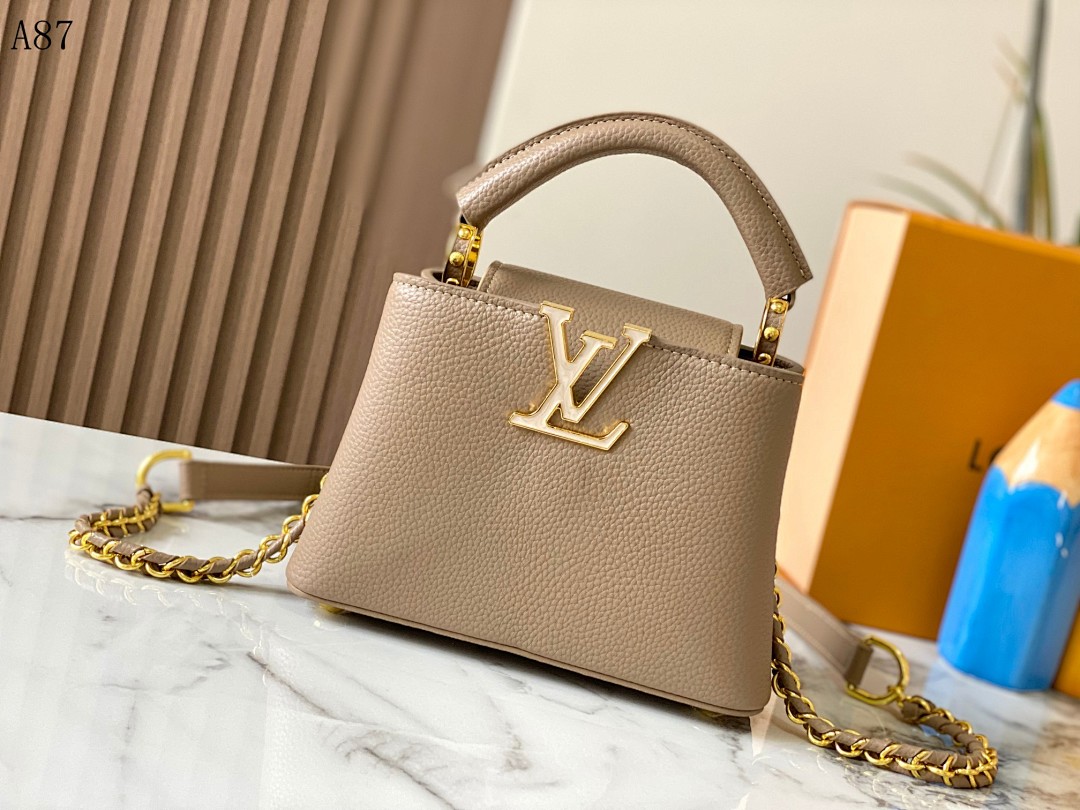LVutton + A87 + Capucines Mini Bag #3556