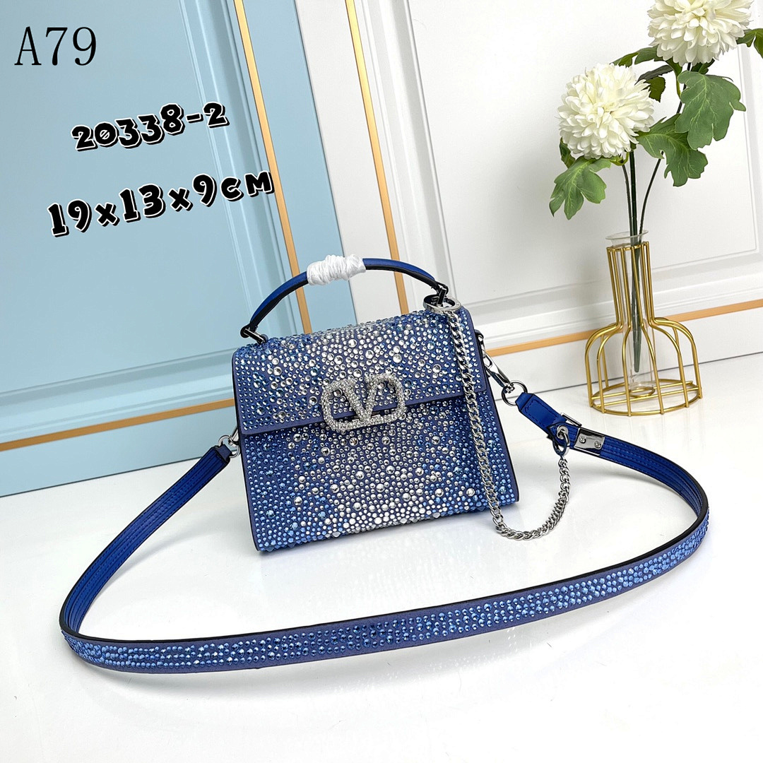A79 20338-2 Luxury Rhinestone Crossbody Bag #5380