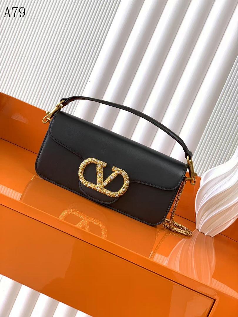 Valentiino Garavani + Rockstud + Small Leather Bag #3053