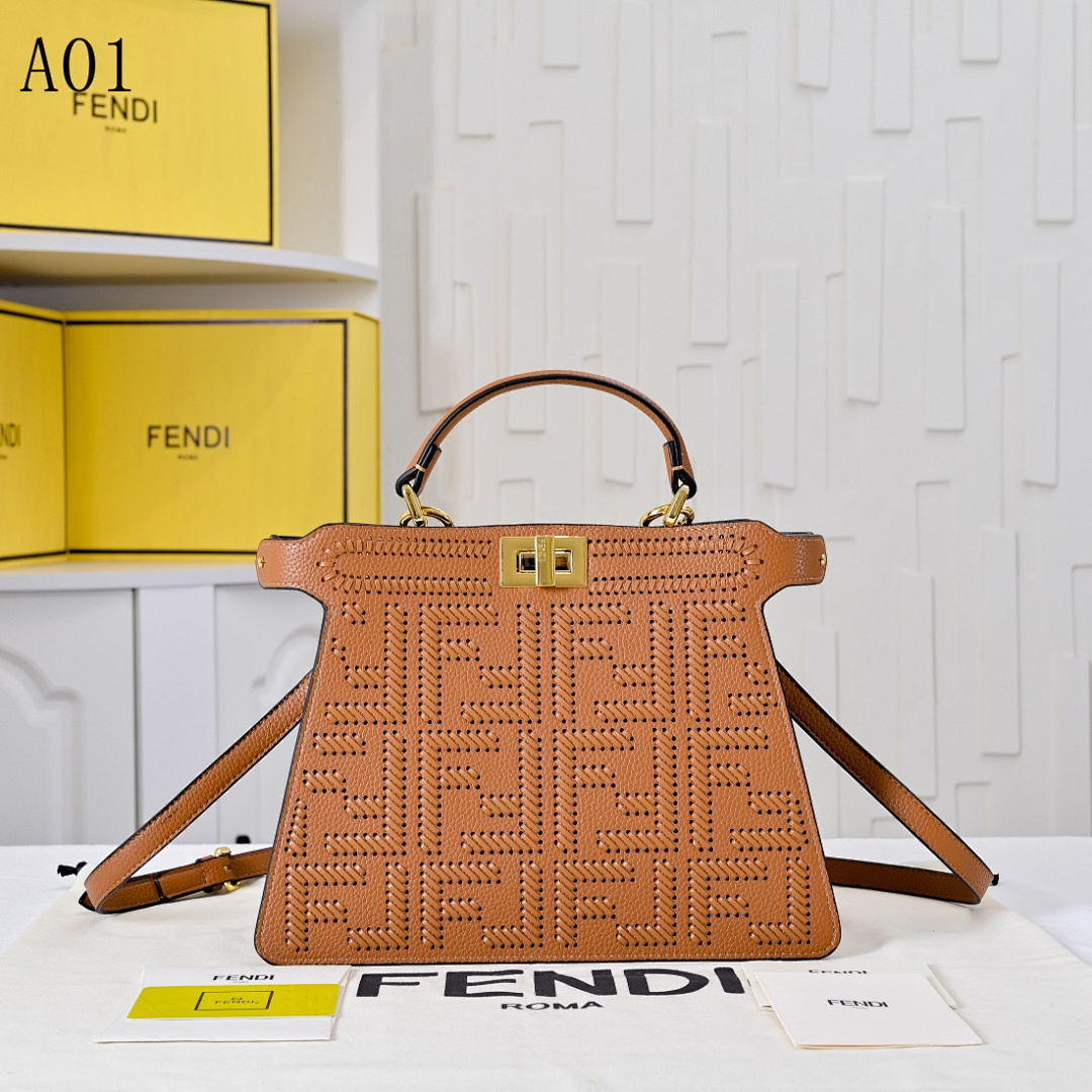 FENDII - A01 - Peekaboo Bag #2352 1 FENDI – A01 – Peekaboo Bag #2352