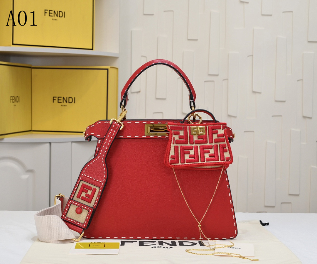 FENDII - Peekaboo Bag #2480 1 FENDI – Peekaboo Bag #2480