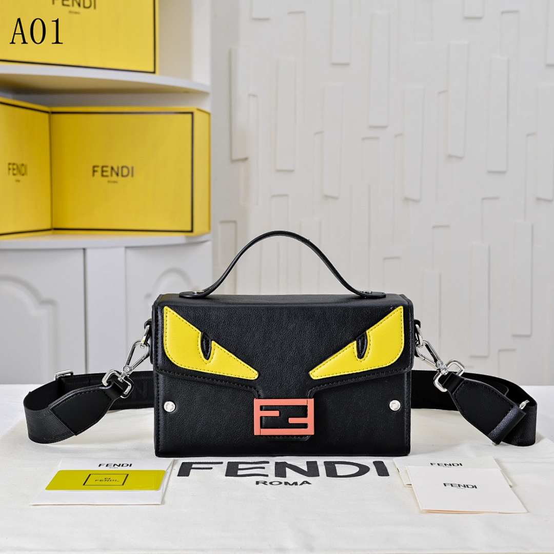 FENDI + Baguette Monster Eyes Bag #2264