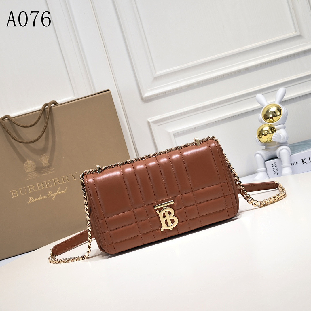 Burberyy + A076 + TB Quilted Chain Bag #1493