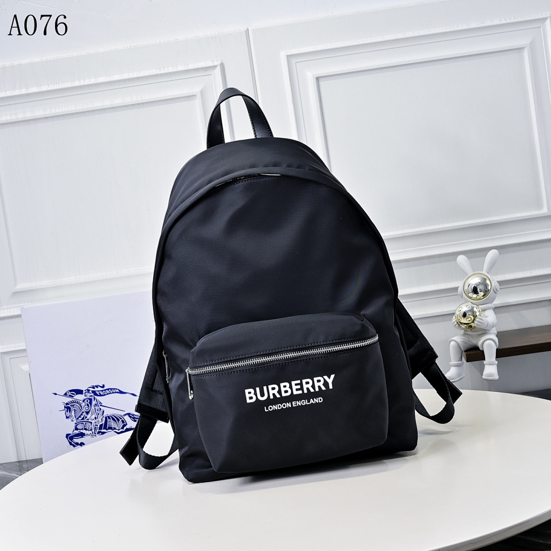 Burberyy A076 Logo Backpack #1479