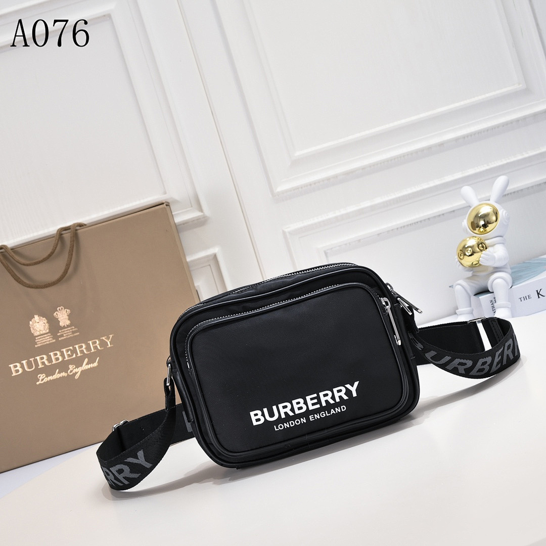 Burberyy A076 Logo Crossbody Bag #1478