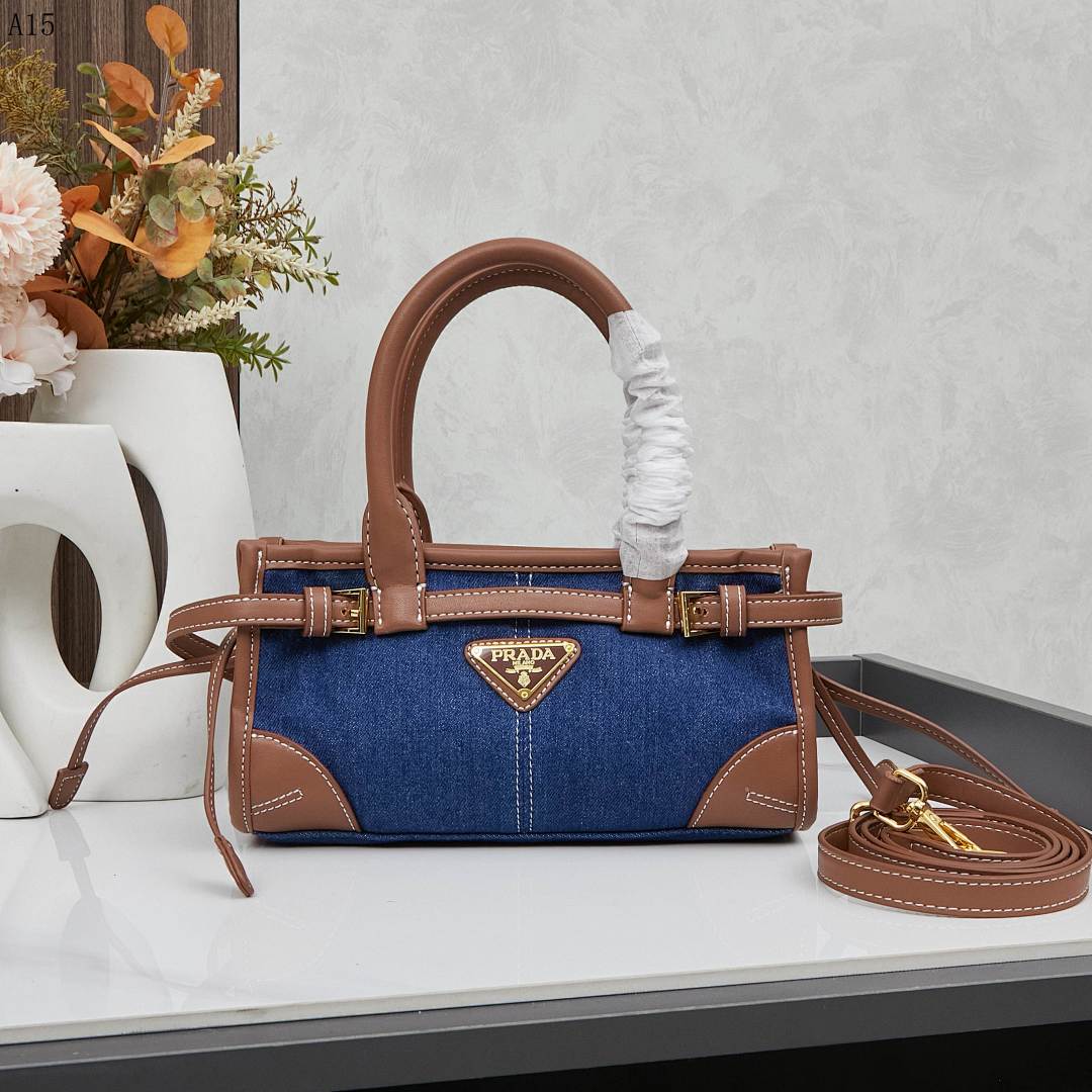 Pr4da + Galleria + Denim Tote Bag #1569