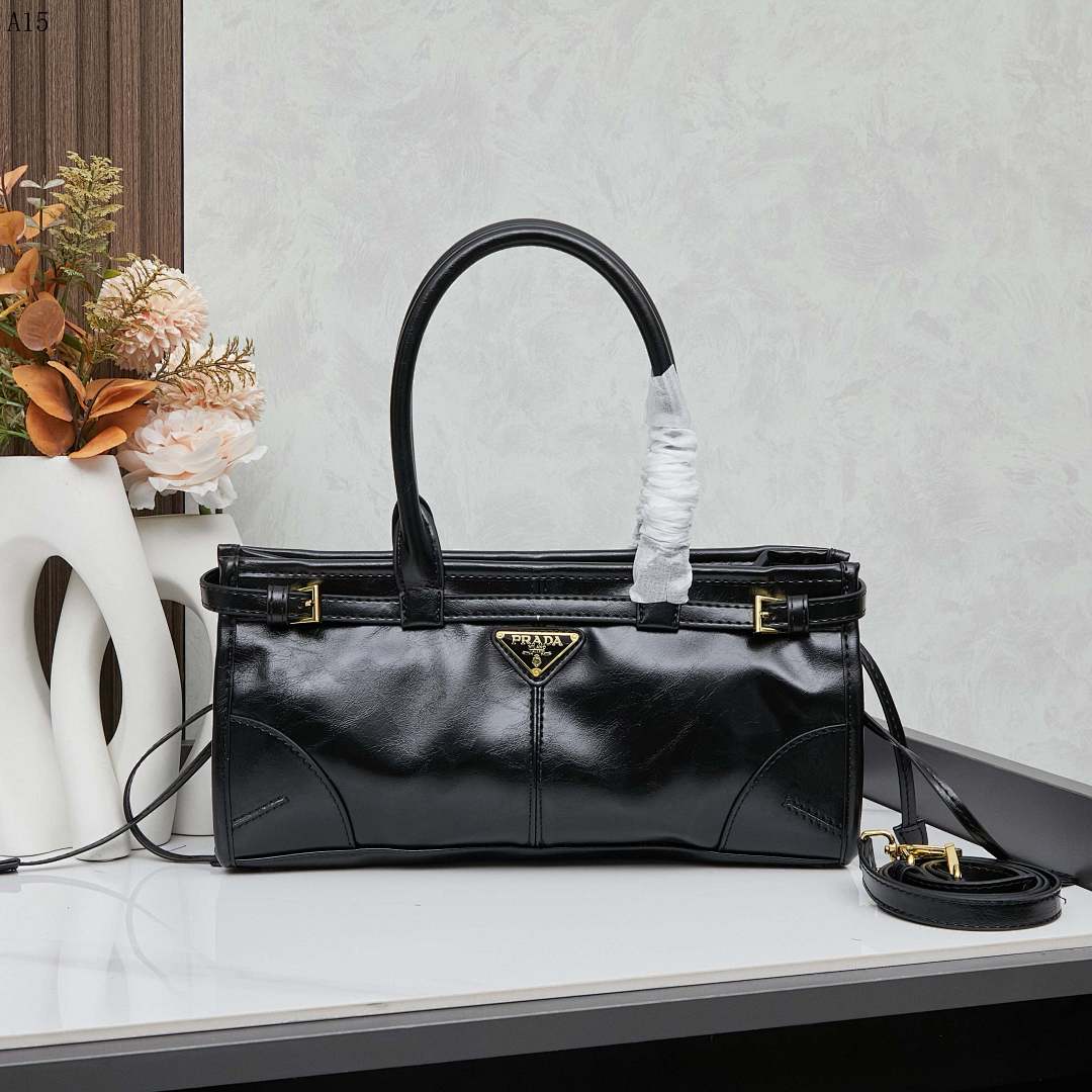 Pr4da + Galleria + Calfskin Tote Bag #1541