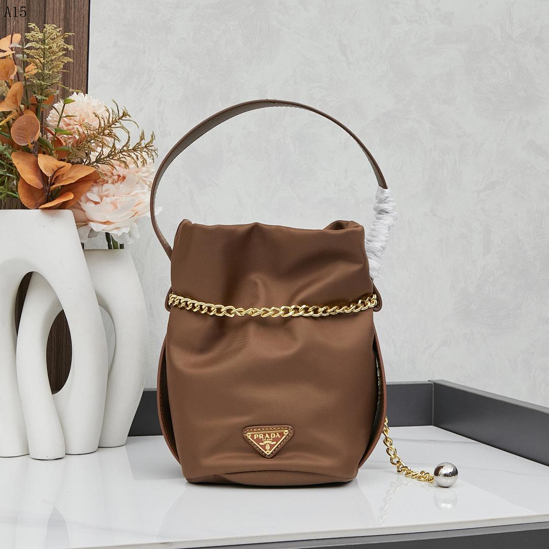 Pr4da + Galleria + Mini Bucket Bag #1891