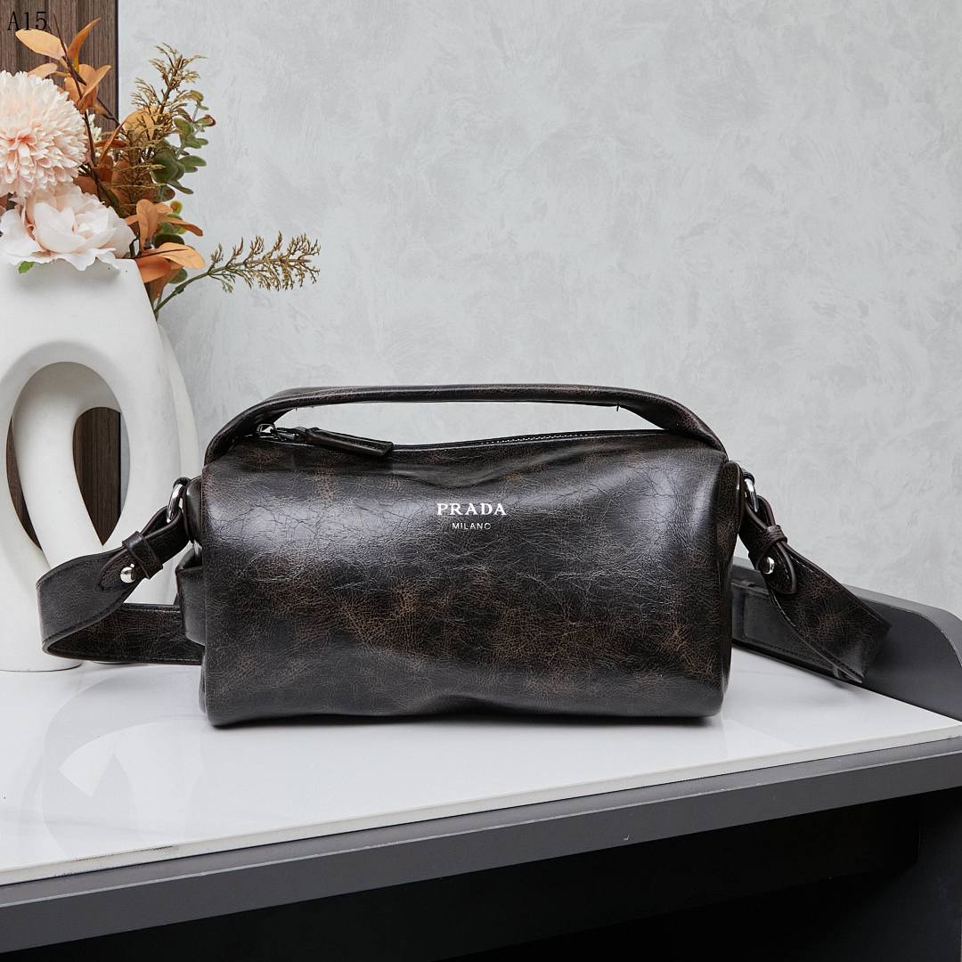 Pr4da + Cahier + Leather Shoulder Bag #1857 1 Pr4da + Cahier + Leather Shoulder Bag #1857