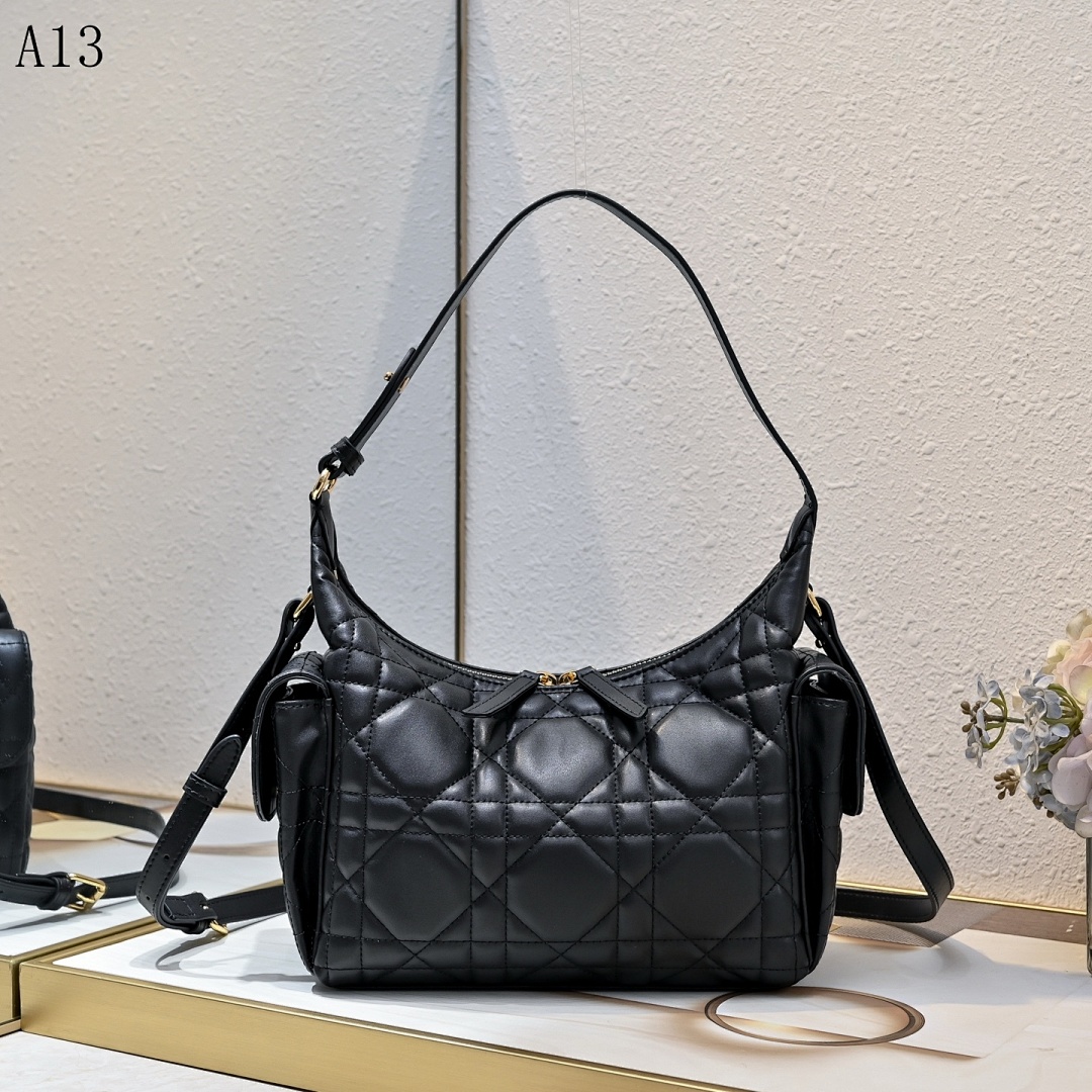Diiior – Lady Diiior Medium Quilted Shoulder Bag #1204