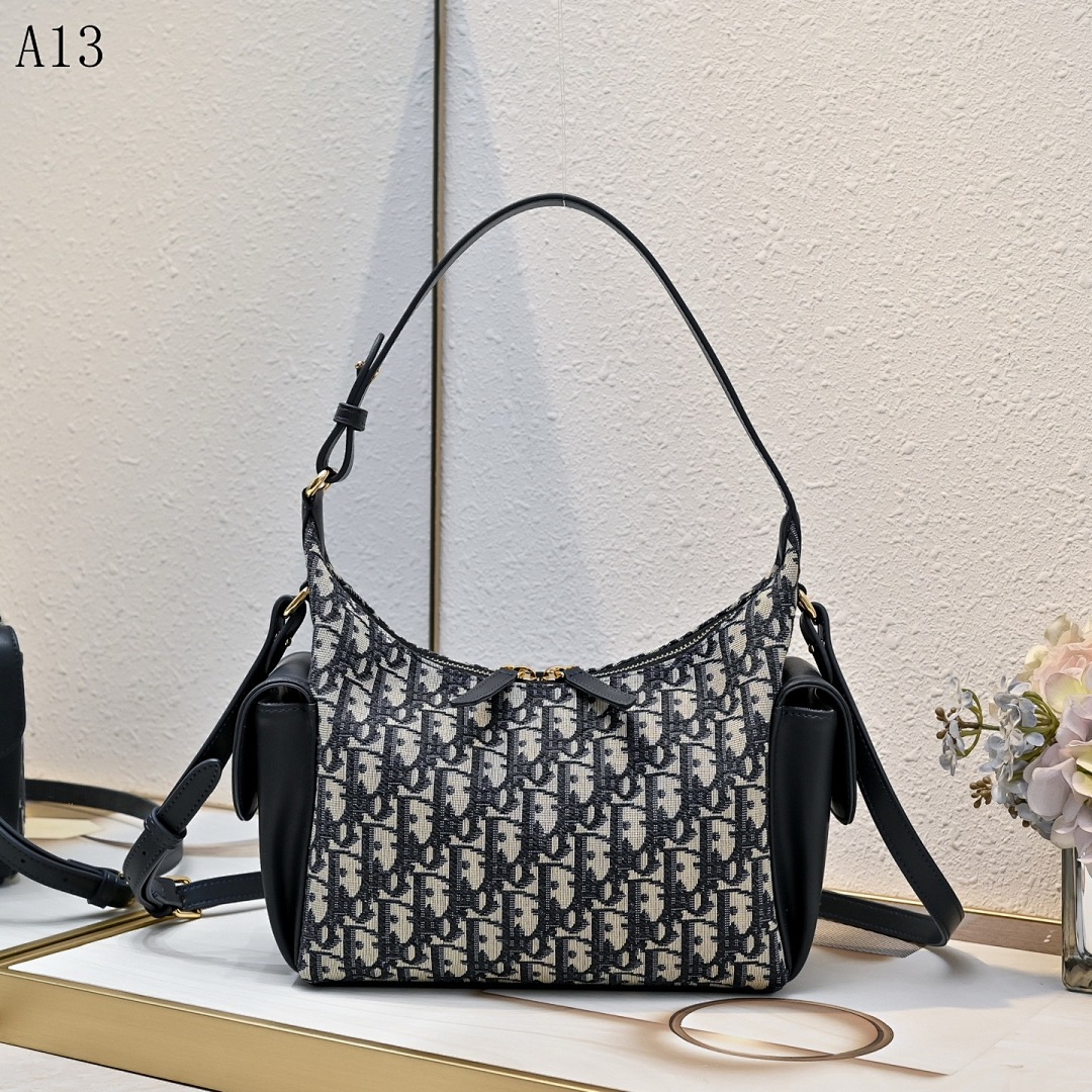 Diiior + A13 + Oblique Shoulder Bag #3492
