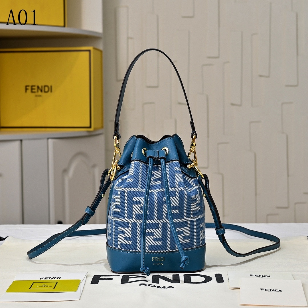 FENDII + Baguette + Mini Bucket Bag #2481 1 FENDI + Baguette + Mini Bucket Bag #2481
