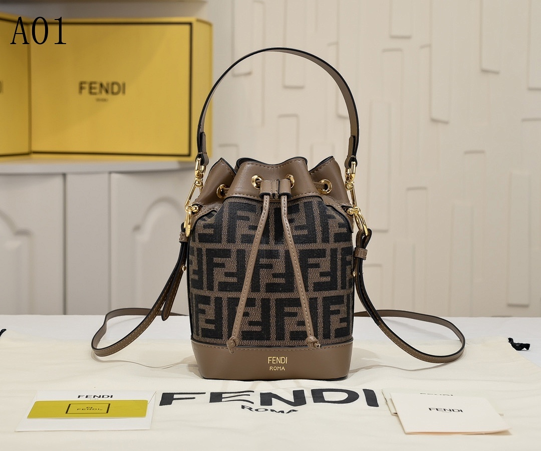 FENDI – A01 – Baguette Mini Drawstring Bag #2300