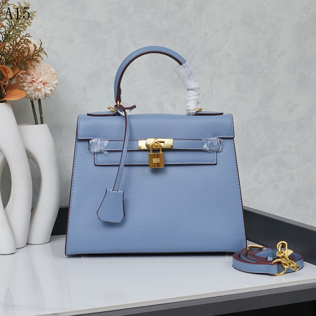 Hermès + Kelly 25 + Sellier Bag #5736