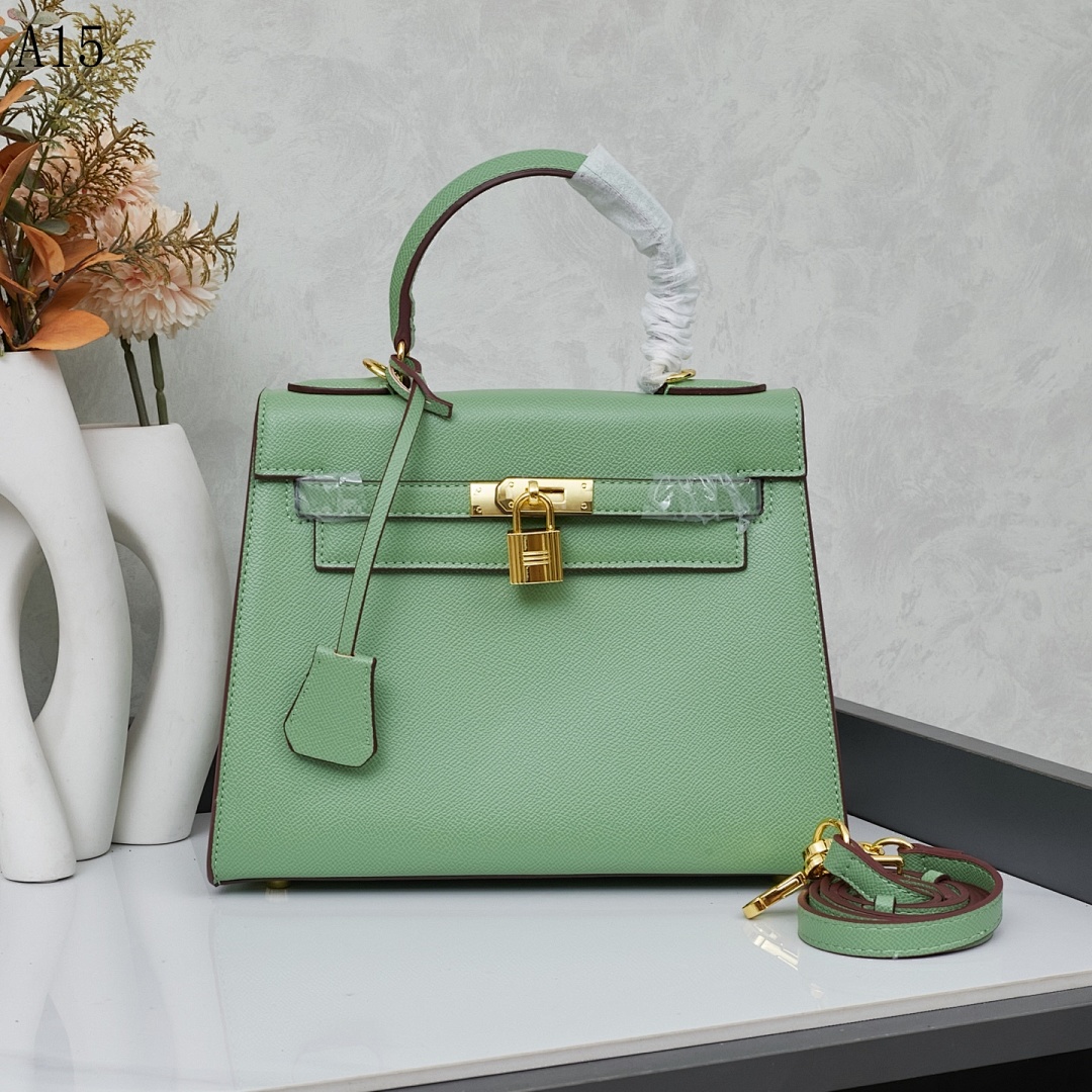 Hermès + Kelly 25 + Sellier Bag #5696