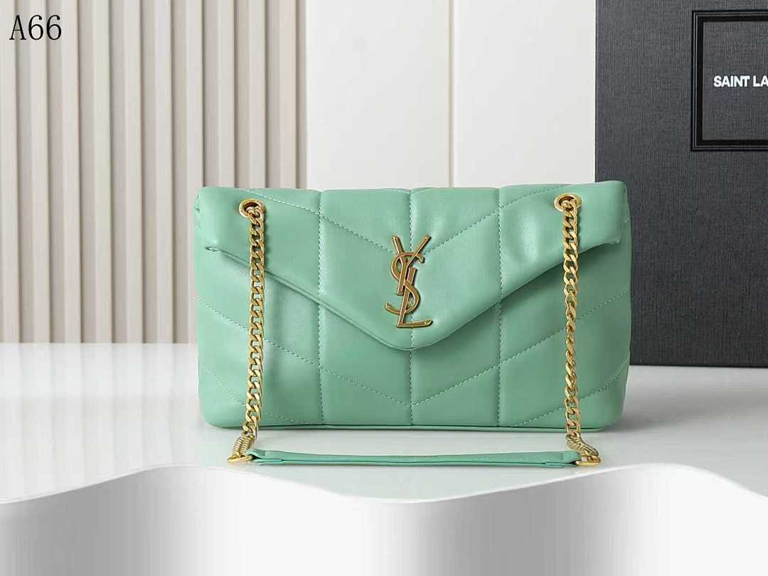 SntLaurent - A66 - Monogram Chain Bag #1057 1 SntLaurent – A66 – Monogram Chain Bag #1057