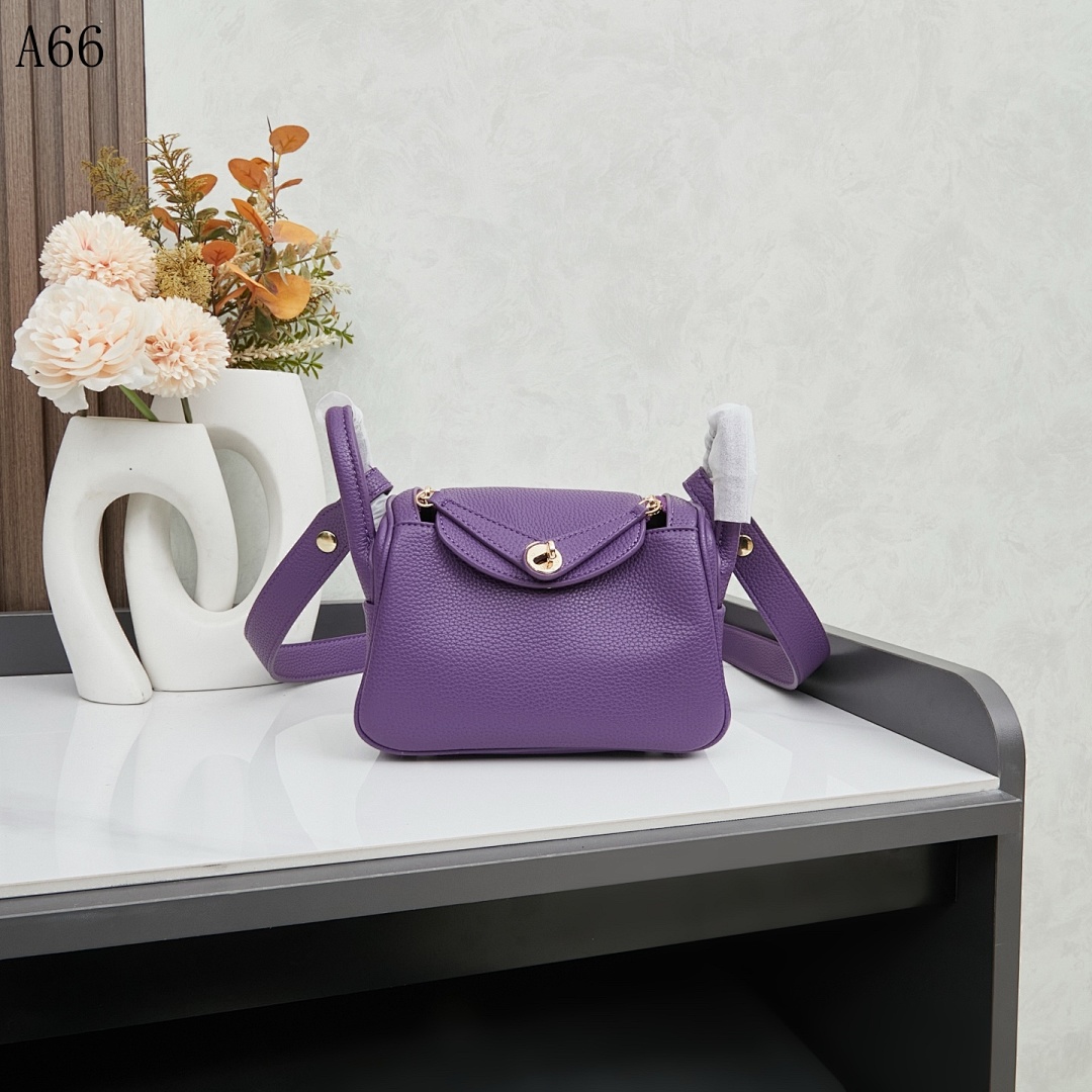 A66 Luxury Purple Crossbody Bag #5538