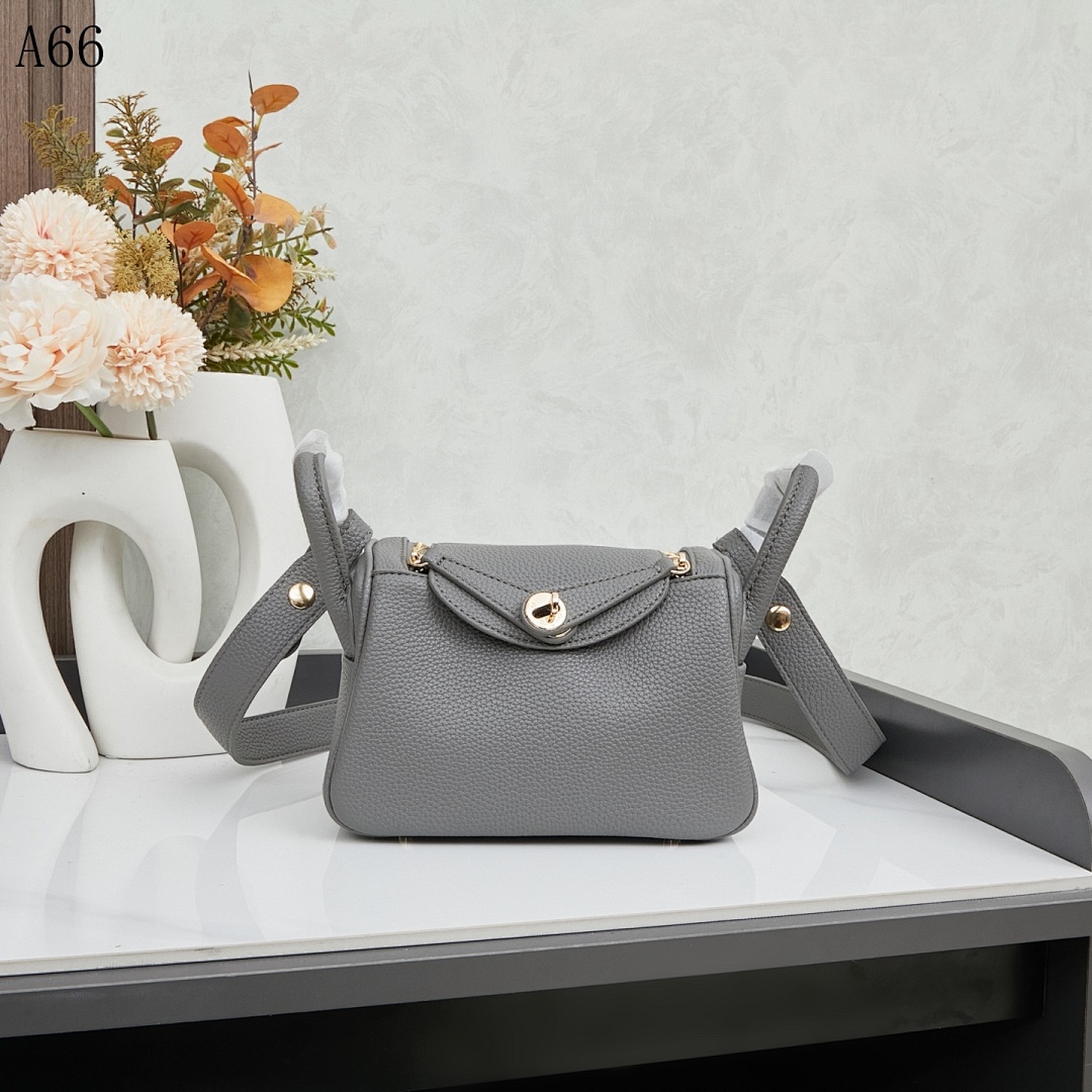 A66 – Elegant Gray Crossbody Bag #5510