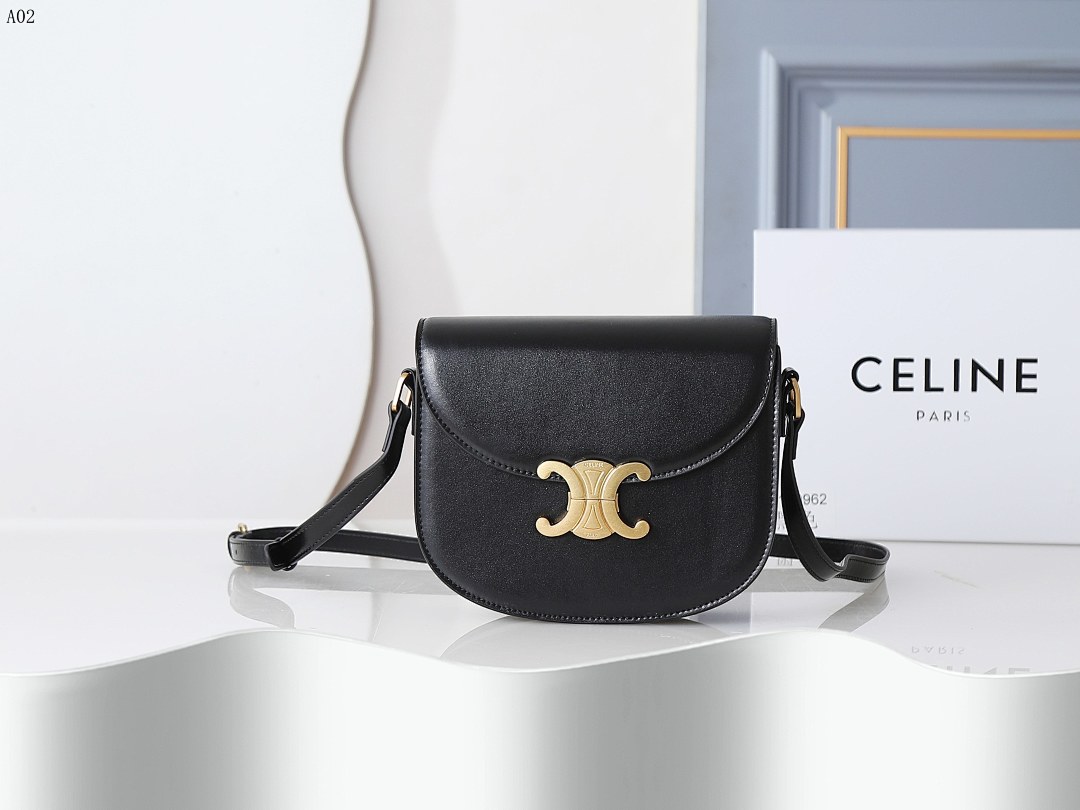 C3linee + A02 + C3linee Classic Half Moon Bag #1407