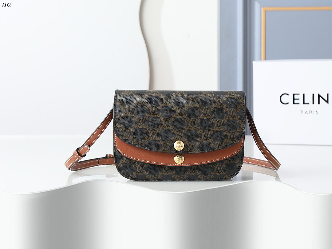 C3linee + Triomphe + Mini Crossbody Bag #1391