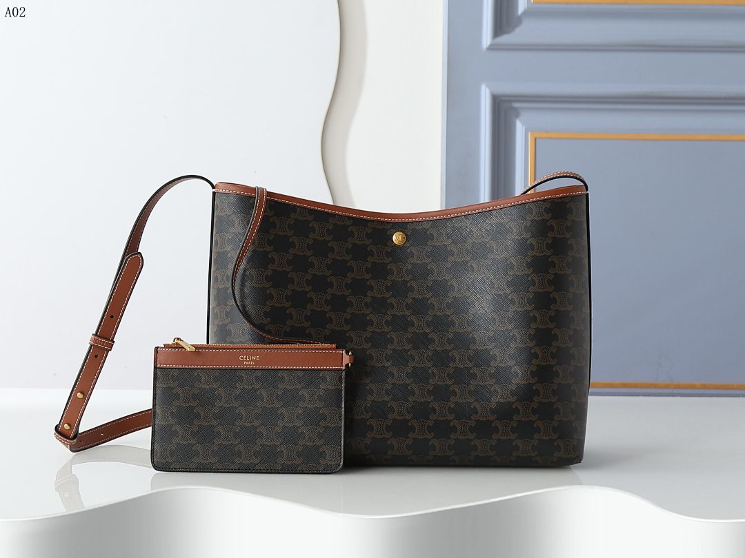 C3linee + 1975 Medium Belt Bag + Monogram Canvas #1385