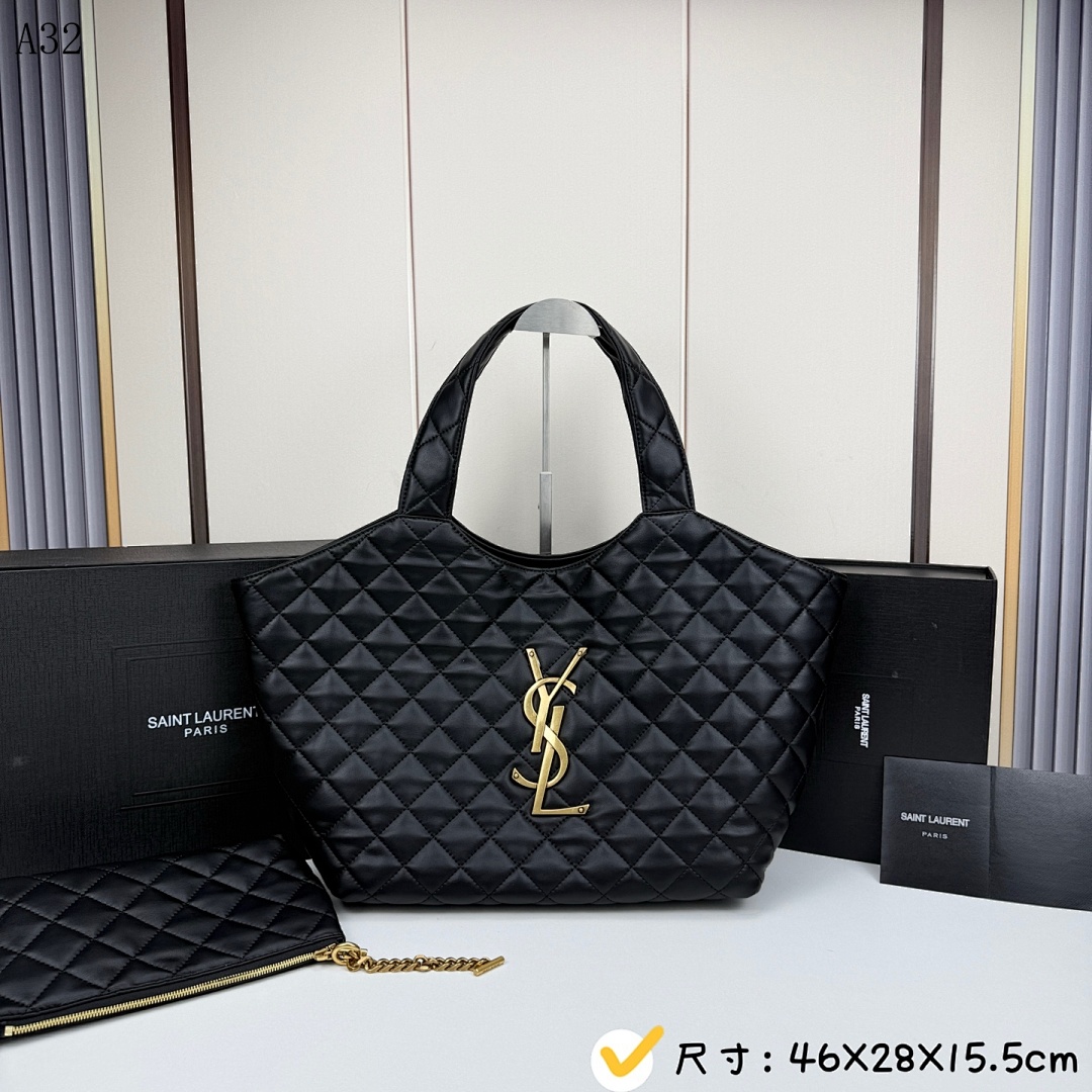 SntLaurent + A32 + Monogram Tote Bag #5008