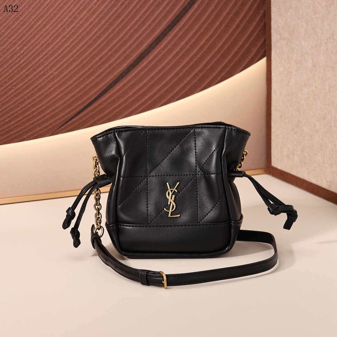 SntLaurent – Medium Monogramme Drawstring Bag #1025