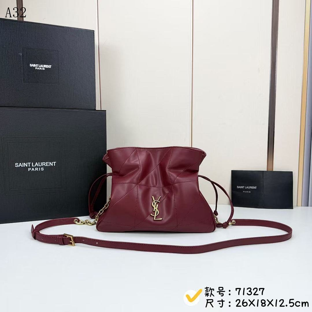 SntLaurent – 71327 – Monogram Quilted Leather Shoulder Bag #1022
