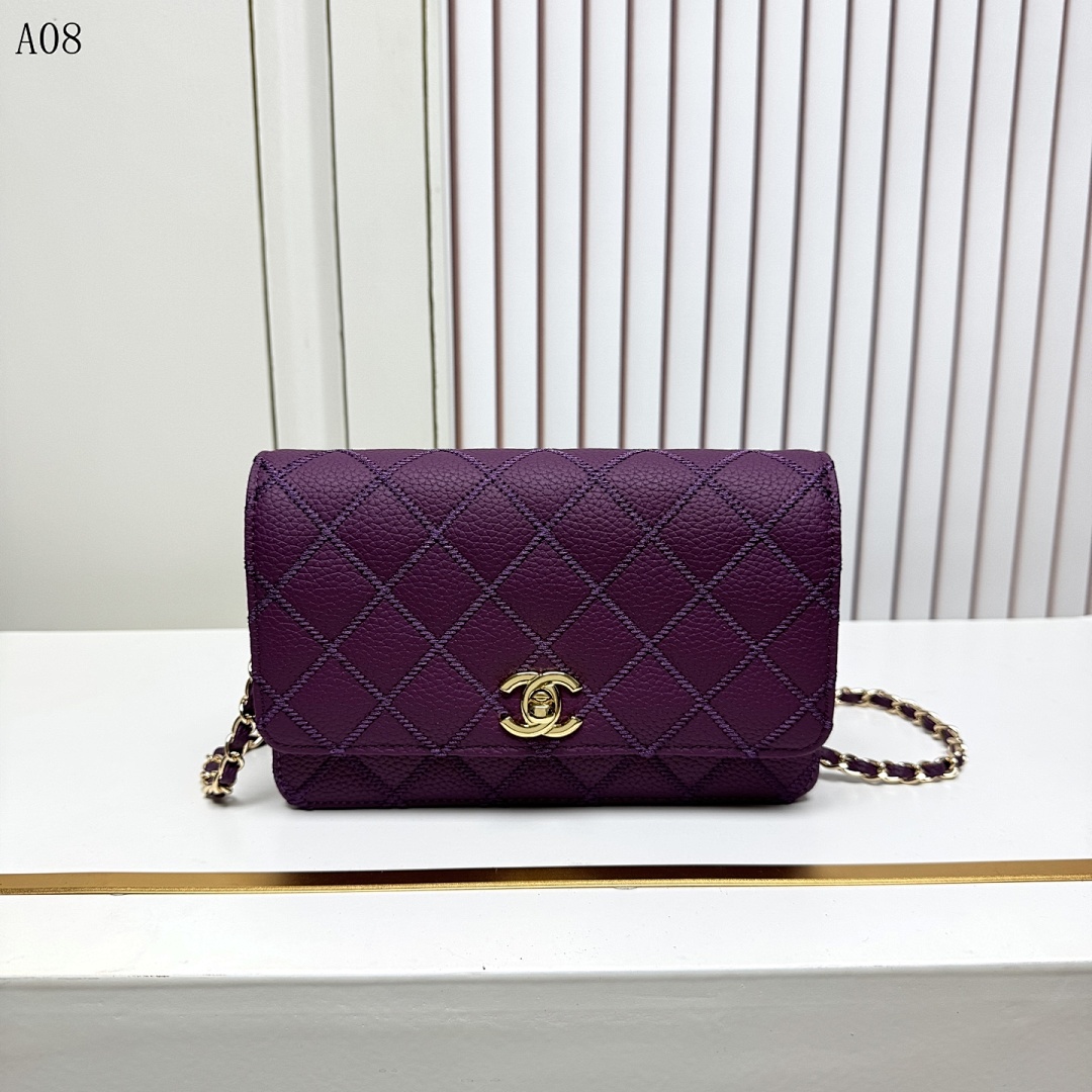 Chan3l Classic Flap Bag #2818