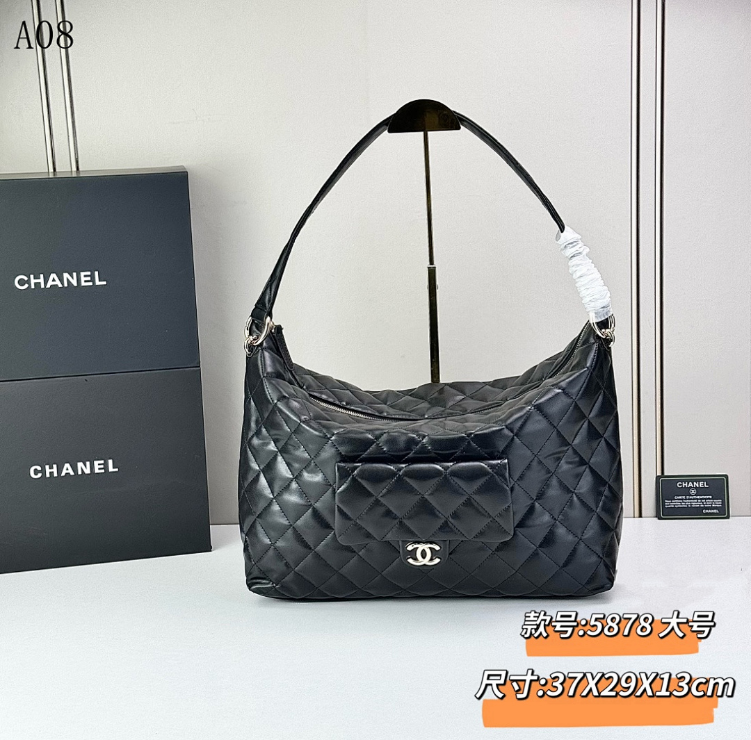 Chan3l 5878 Large Hobo Bag #2986 1 Chan3l 5878 Large Hobo Bag #2986