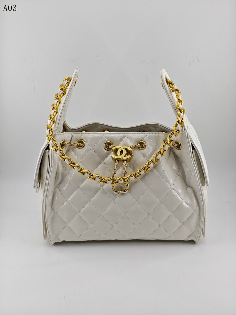 Chan3l + A03 + Quilted Shoulder Bag #3548