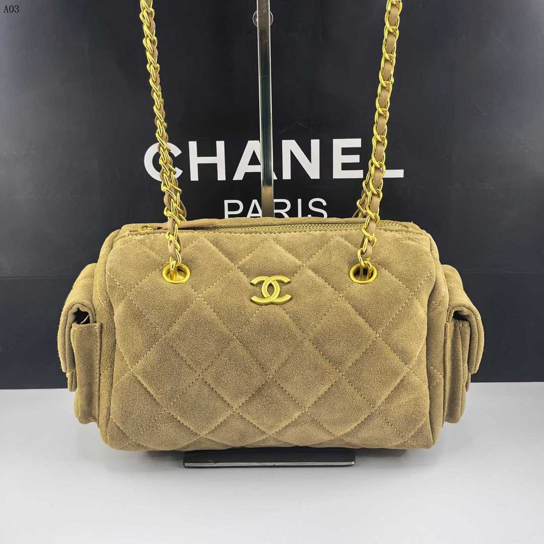 Chan3l 2.55 Reissue Suede Shoulder Bag #975