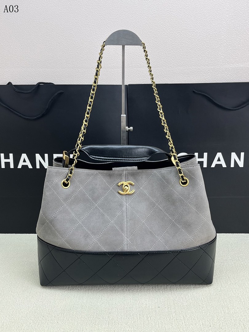 Chan3l A03 Grand Shopping Tote #3527