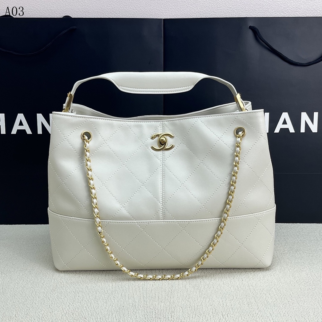 Chan3l Classic Quilted Tote Bag #970 1 Chan3l Classic Quilted Tote Bag #970