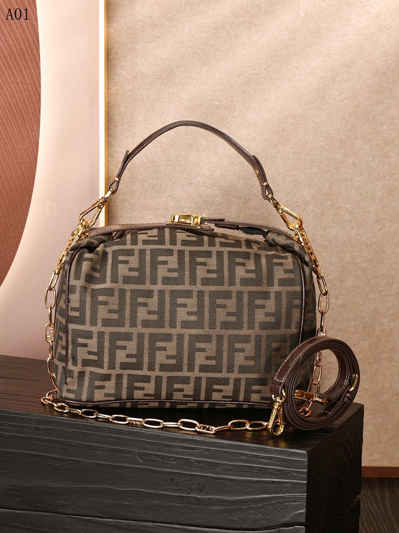 F3ndii + Baguette + FF Monogram Tote #1373
