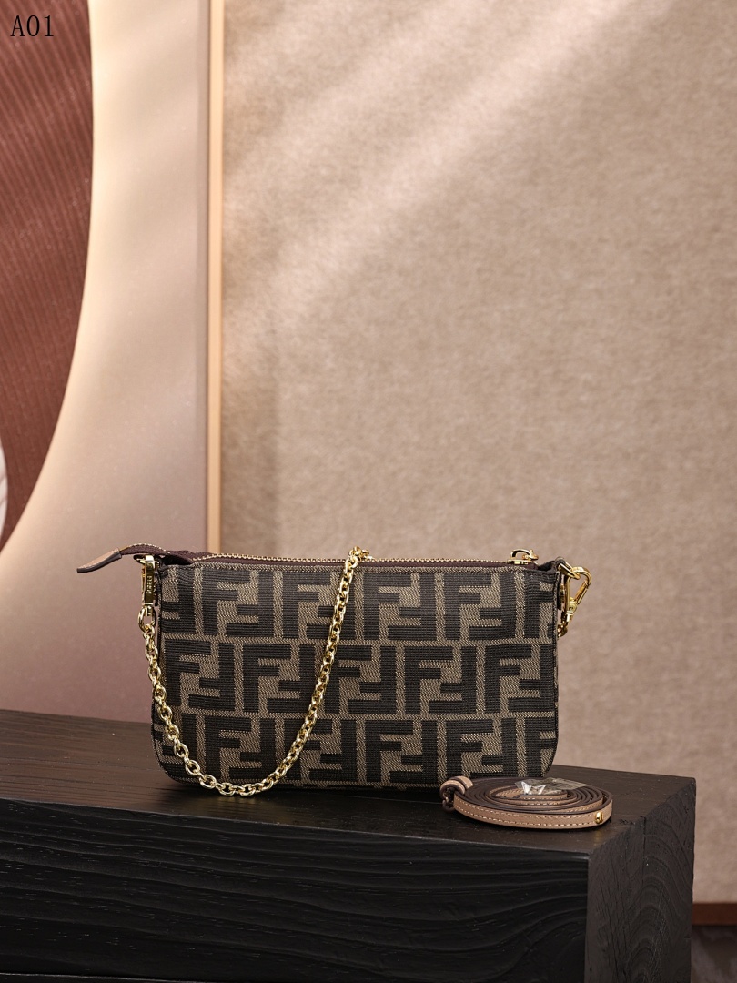 F3ndii Baguette Mini Crossbody Bag #1365
