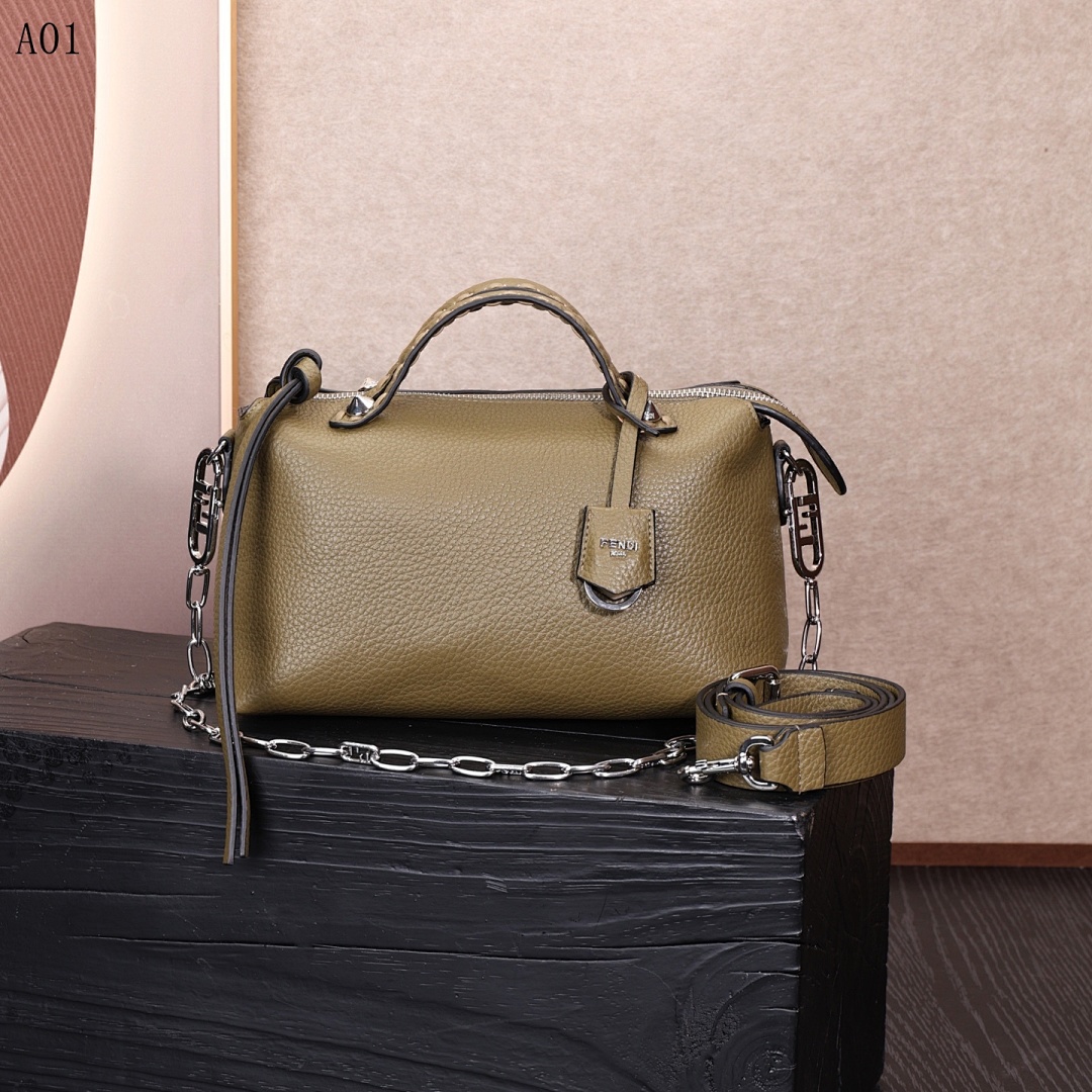 FENDI + Baguette + Mini Leather Shoulder Bag #1356