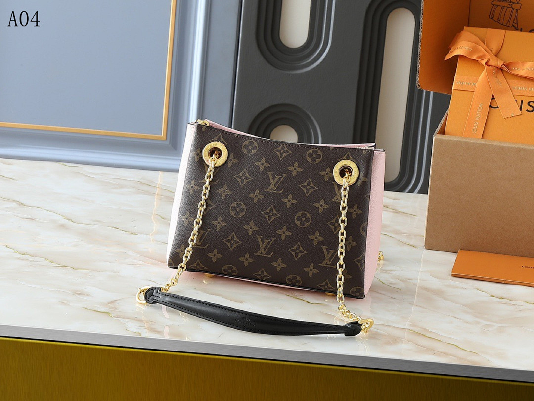 LVutton + A04 + Monogram Canvas Shoulder Bag #4812