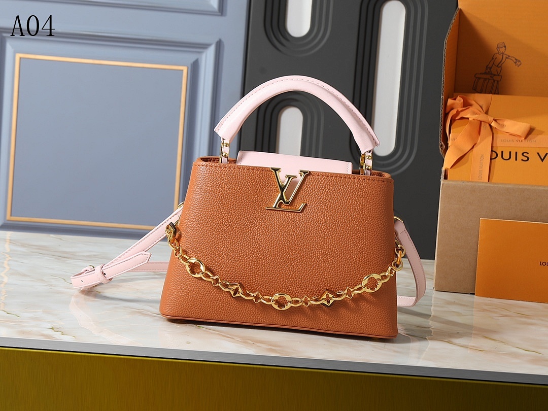 LVutton + A04 + Capucines MM Bag #4331