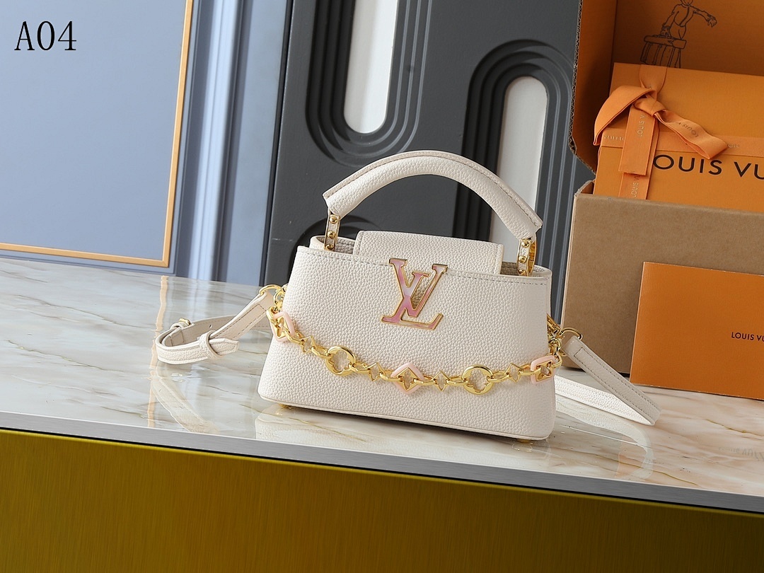 LVutton + A04 + Capucines Mini Bag #3619