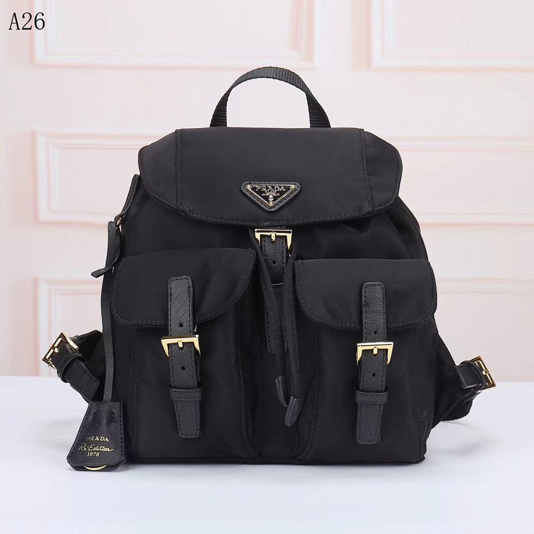 Pr4da Re-Edition 1978 Nylon Backpack #1663