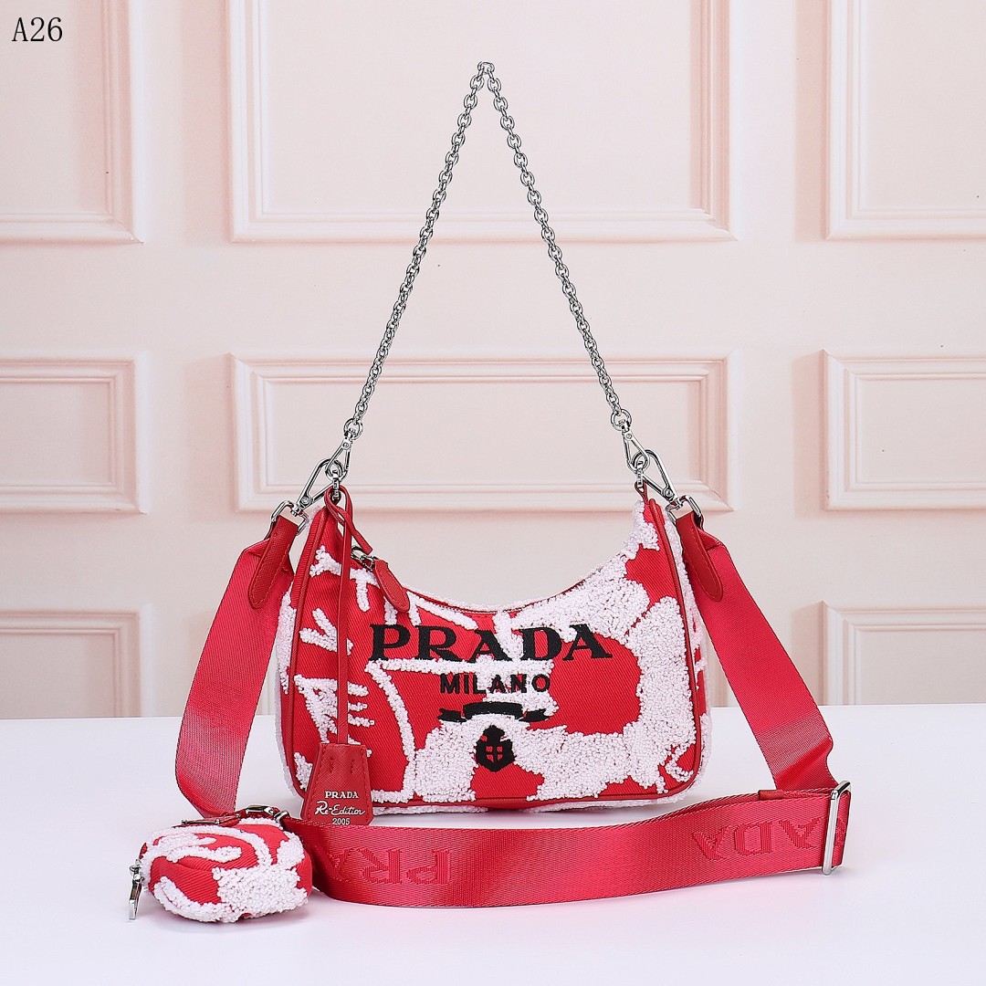 Pr4da Re-Edition 2005 Hobo Bag #1255