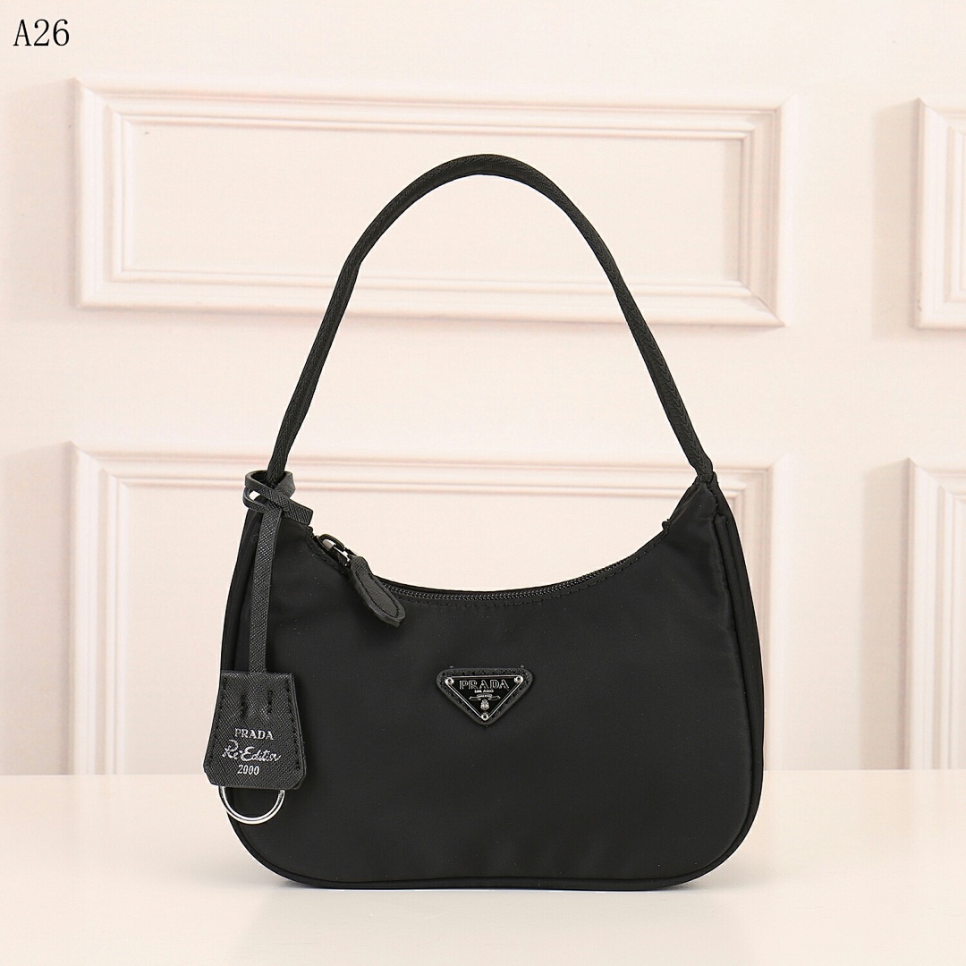 Pr4da Re-Edition 2000 Nylon Shoulder Bag #1717