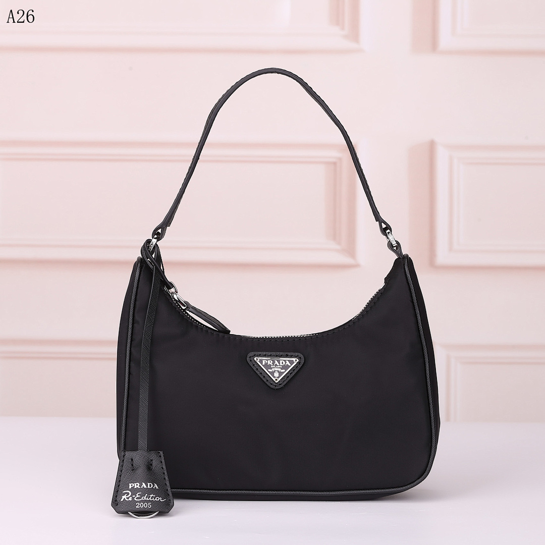 Pr4da Re-Edition 2005 Nylon Shoulder Bag #1714