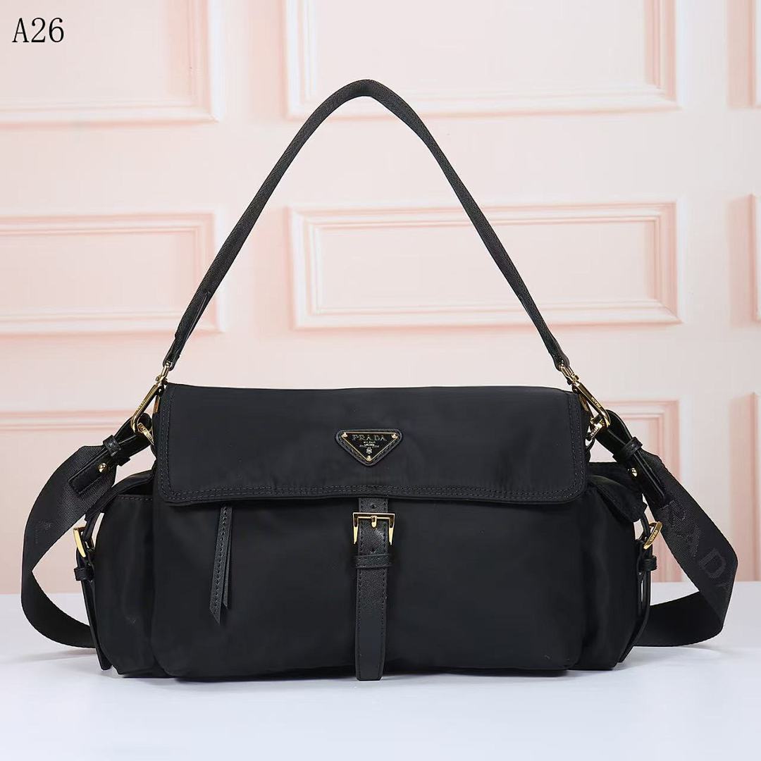 Pr4da Nylon Crossbody Bag #1697
