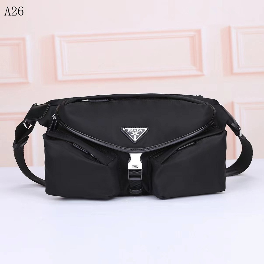 Pr4da A26 Nylon Crossbody Bag #1825