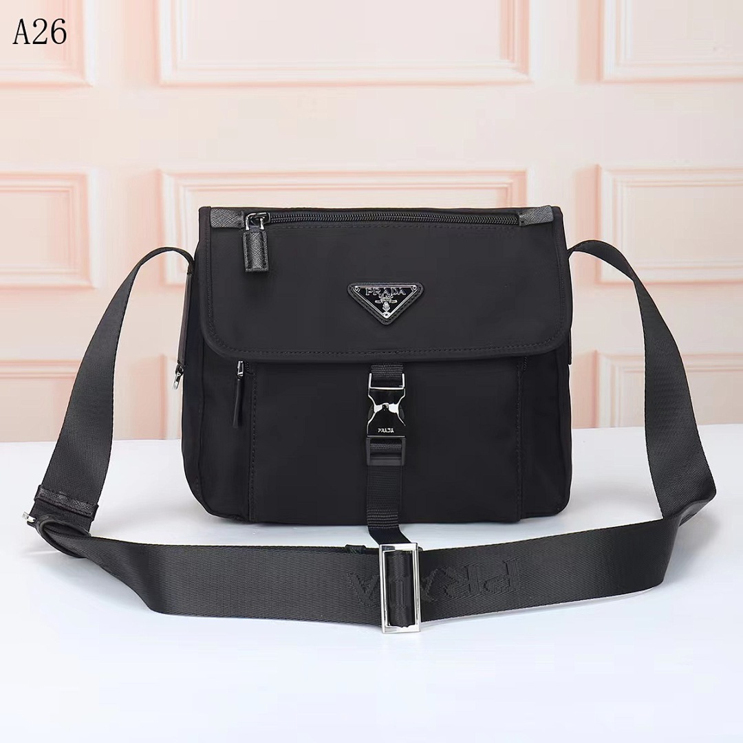 Pr4da + A26 + Nylon Crossbody Bag #1705 1 Pr4da Nylon Crossbody Bag #1719