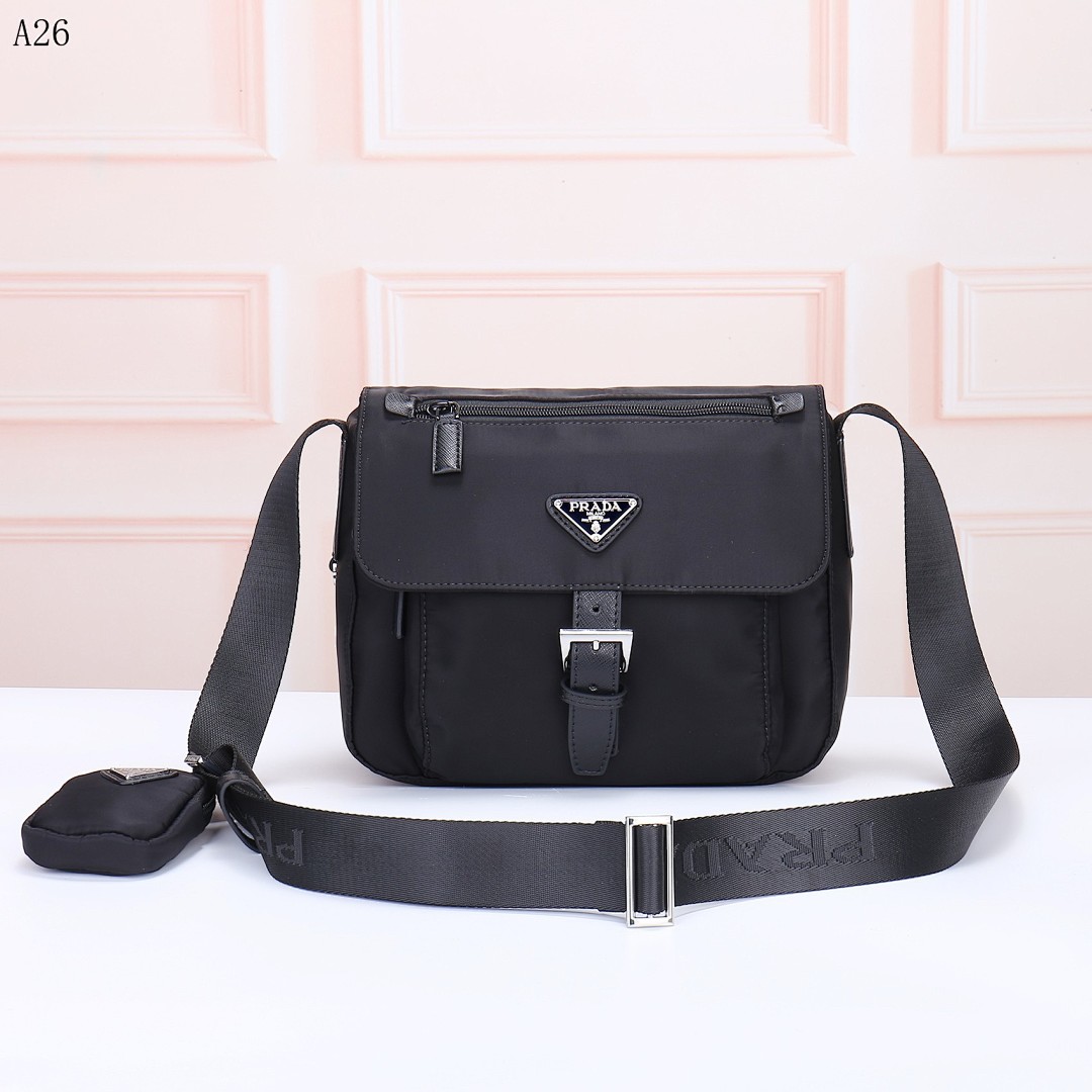 Pr4da Nylon Crossbody Bag #1305 1 Pr4da Nylon Crossbody Bag #1305